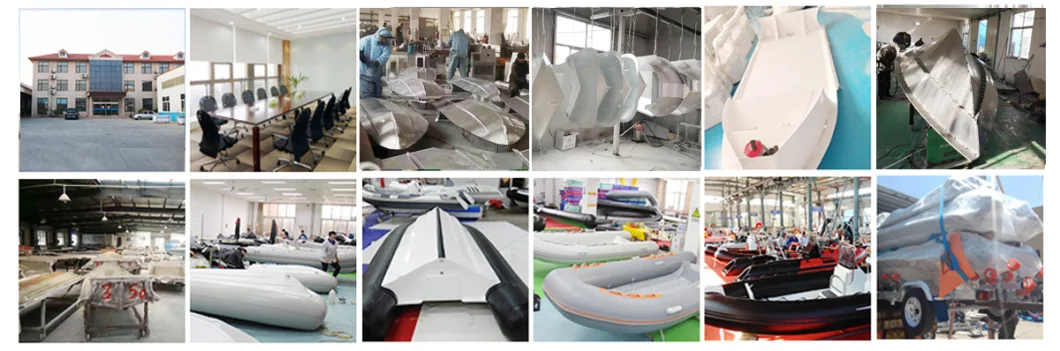 Big Boats Factory Military Patrol Aluminum Hull Rib 860 Inflatable Big Boats Factory with Double Engine