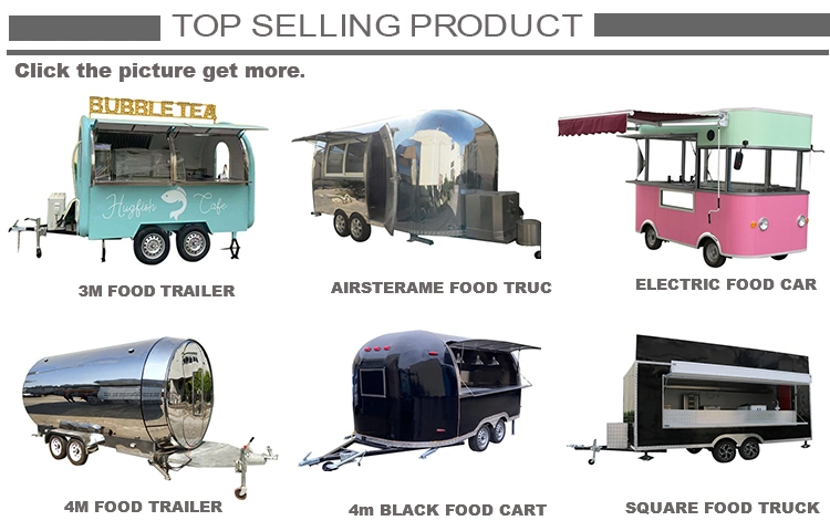 Top Quality Fast Food Truck for Sale, Food Stand Food Cart, Food Cart Business Franchise