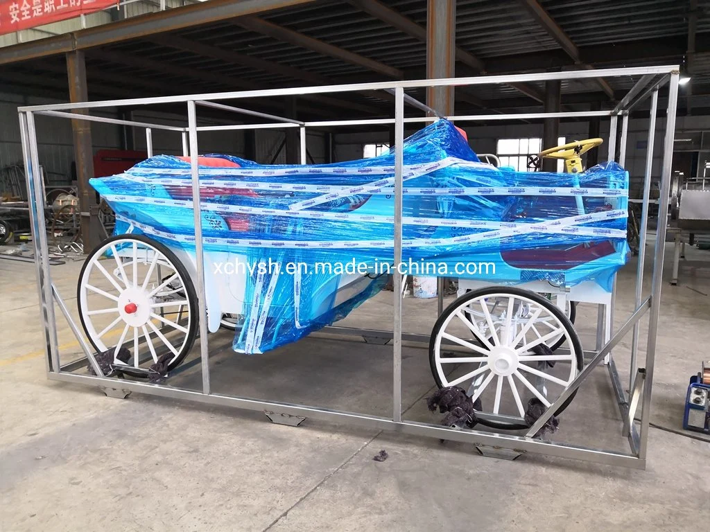 Electric Horse Cart, Sightseeing Horse Drawn Carriage for Wedding