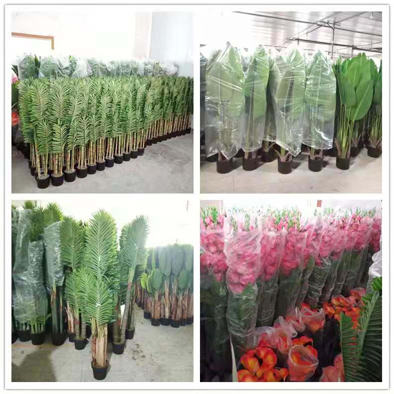 Artificial Bamboo Simulation Bamboo Tree Fake Bamboo Leaves Decoration Crafts