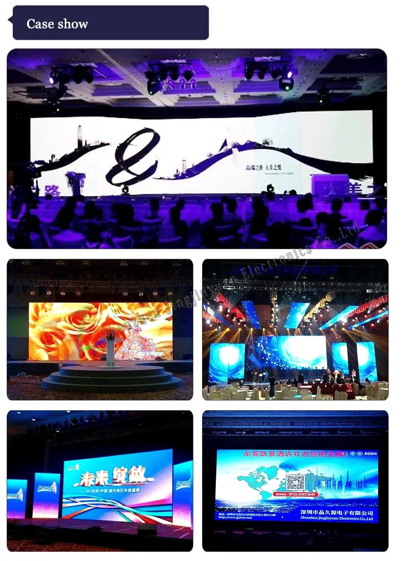 Stage Background Wedding Church Rental LED Screen HD Advertisement LED Video Wall P3