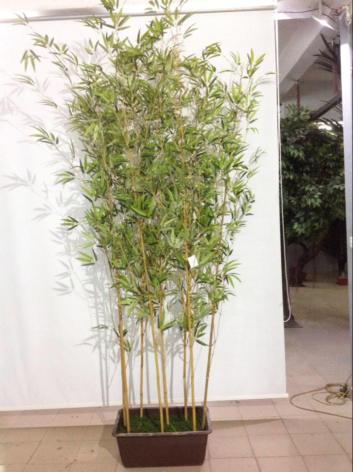 Artificial Bamboo Simulation Bamboo Tree Fake Bamboo Leaves Decoration Crafts