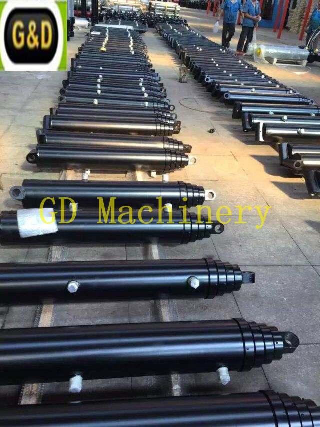 Telescopic Hydraulic Cylinder Hyco Type Custom Hoist Type Telescopic Cylinder