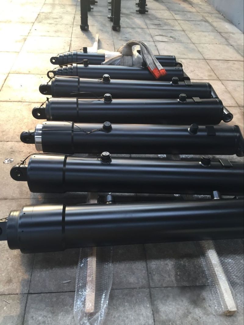 Telescopic Hydraulic Cylinder Hyco Type Custom Hoist Type Telescopic Cylinder