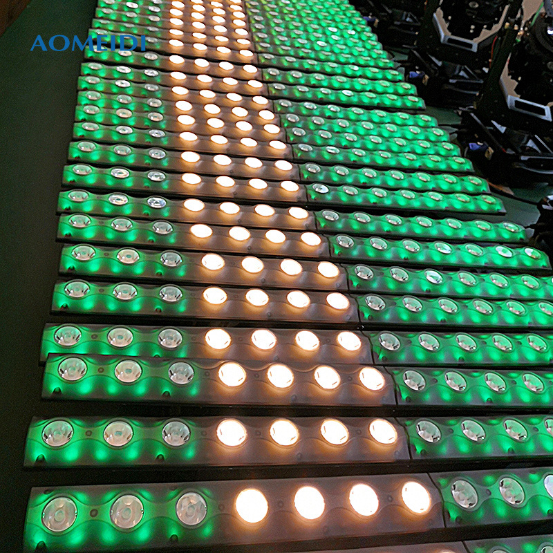 14X3w Warm White SMD505 RGB Linear LED Wall Washer Pixel Bar DMX Stage Lights