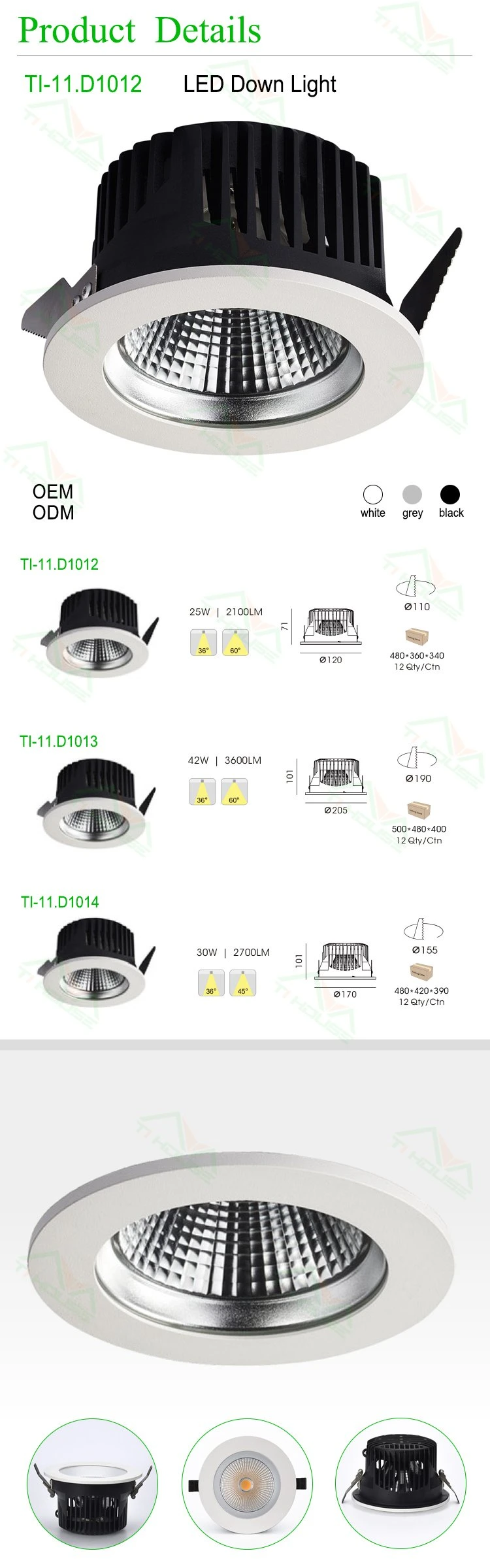 LED Down Light Fixtures Manufacturers LED Lighting LED up Down Light Outdoor