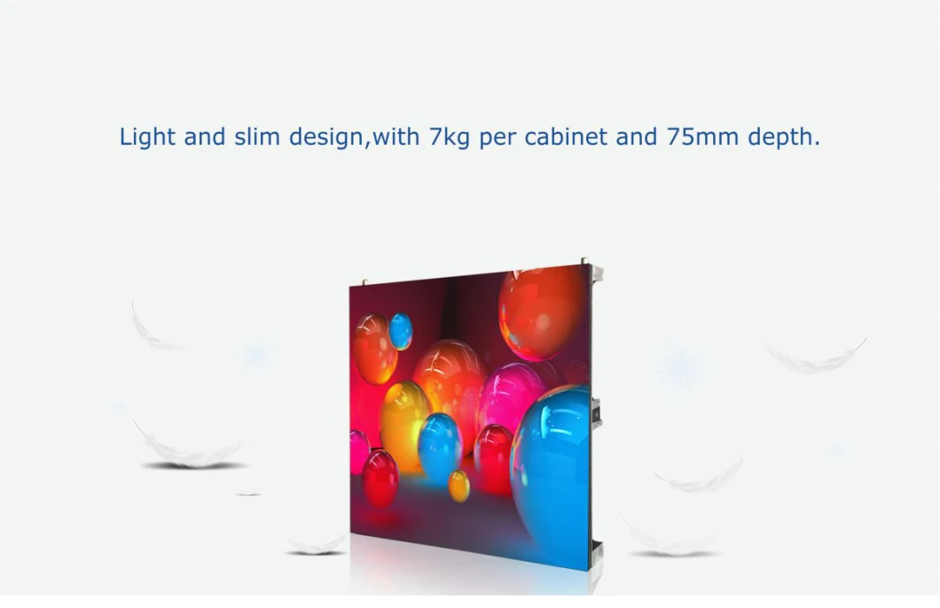 P2.5mm Indoor Fixed LED Display Videl Wall Die-Casting Aluminum Cabinet