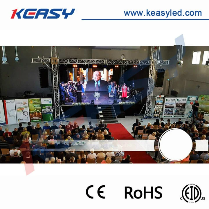 P4.81 Die-Casting Aluminum Stage Indoor Rental LED Display Video Wall