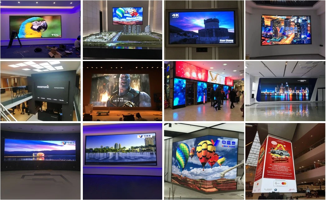 P2.5mm Indoor Fixed LED Display Videl Wall Die-Casting Aluminum Cabinet