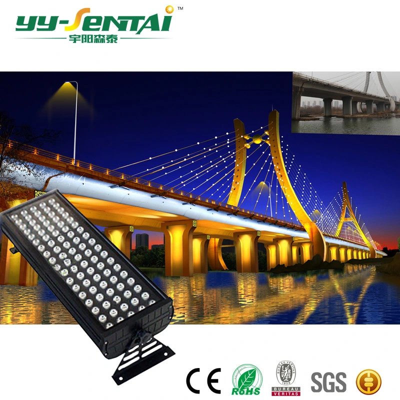 High Power High Brightness Outdoor Lighting with IP65 DMX512 RGB LED Wall Washer Light