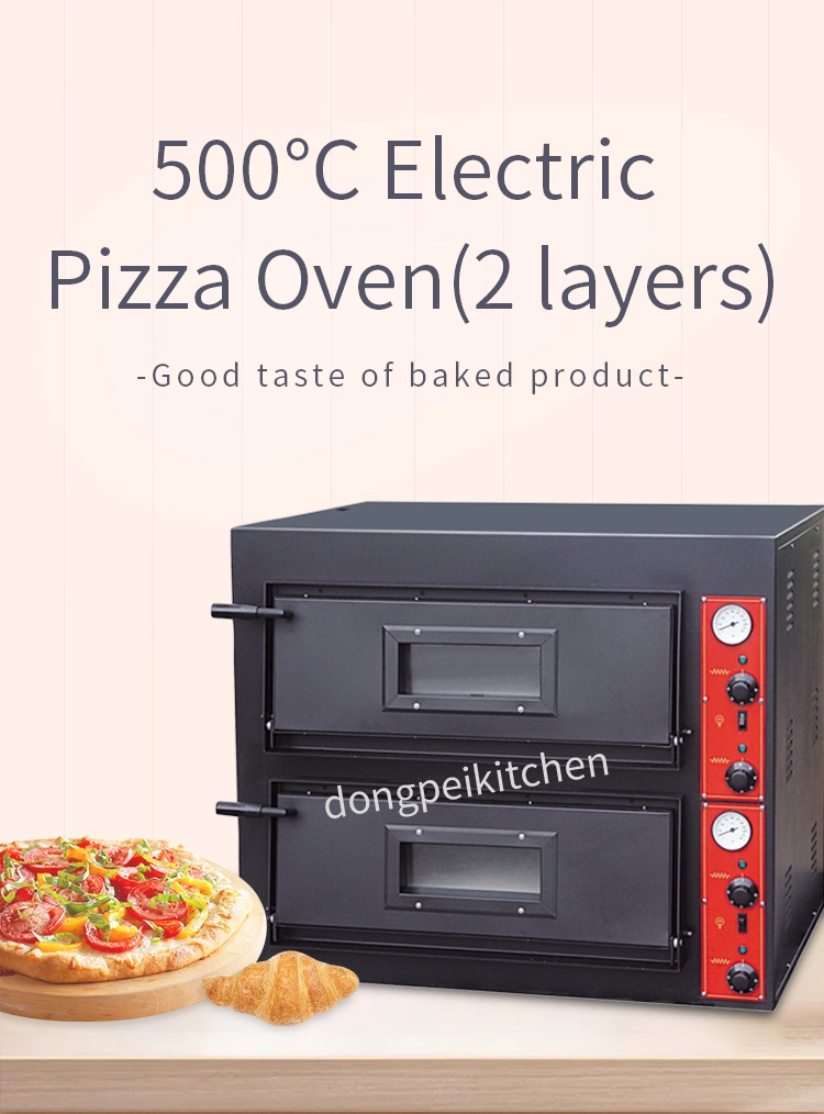 Stainless Steel Electric Pizza Oven Bakery Oven Baking Oven Bread Pizza Biscuit Bakery Equipment