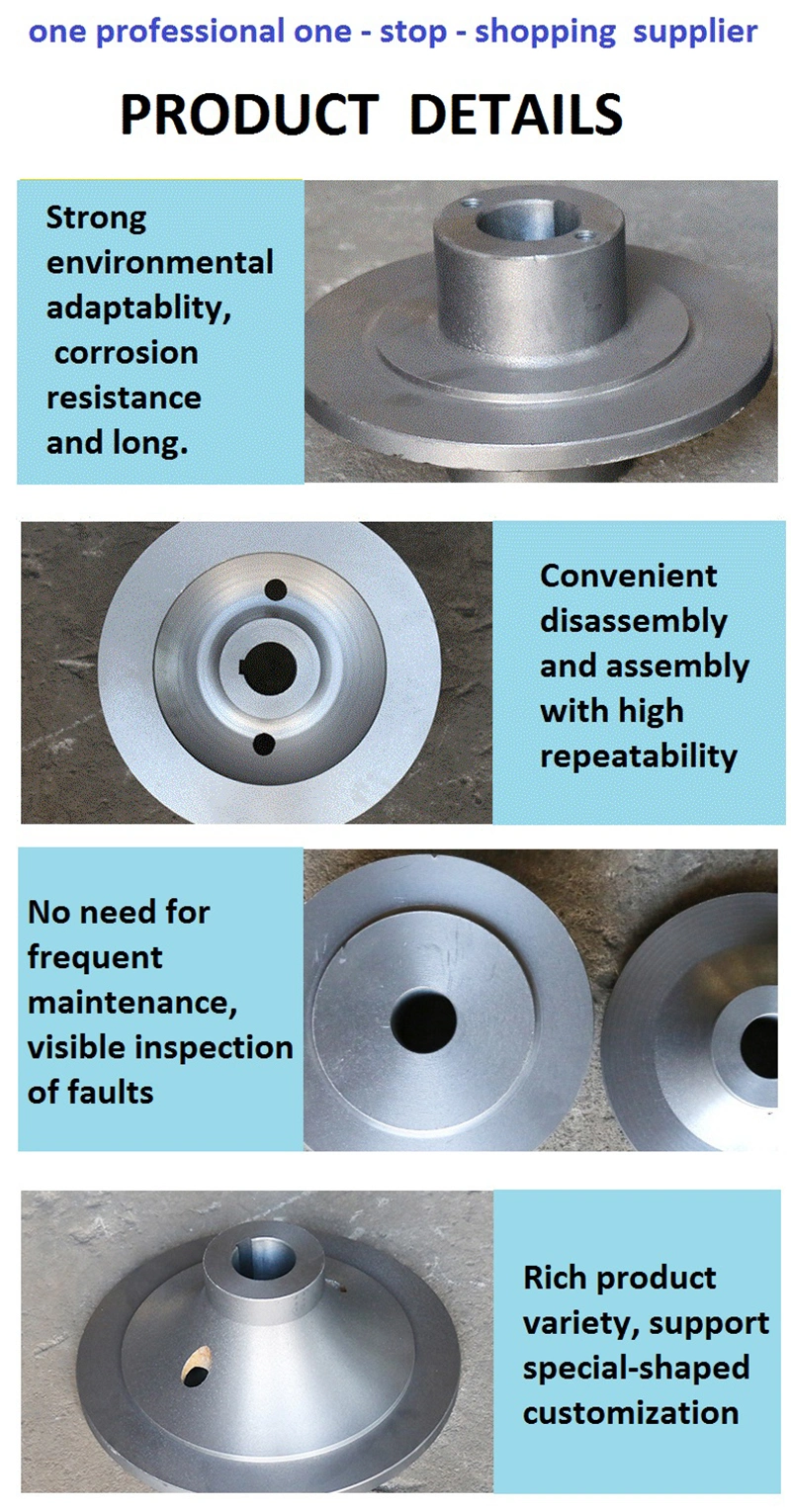 Customized OEM Sand Casting Investment Casting Die Casting Cast Iron Fan Shaft Disc