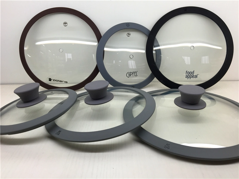 Multi Size Silicone Glass Pot Lid with FDA LFGB Standard