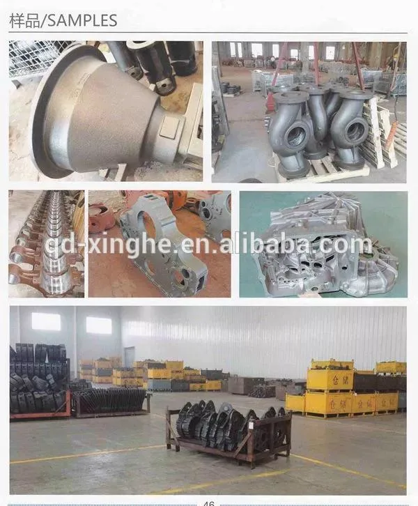 OEM Gray/Ductile Iron Sand Cast Clay Iron Sand Cast Parts