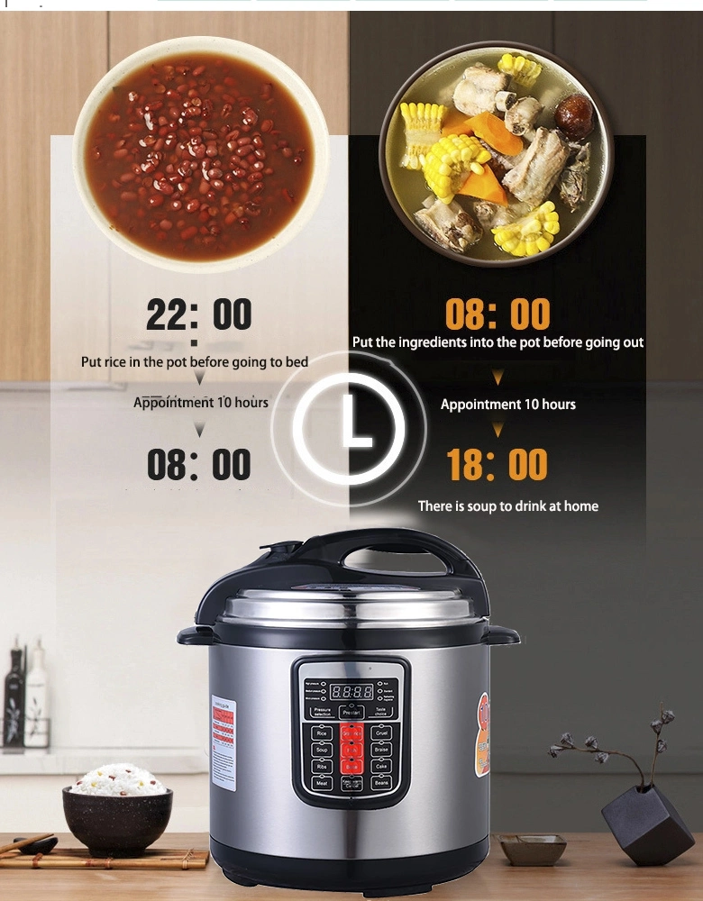 All Size Electric Pressure Cooker Almunium Non Stick Inner Pot Multi Electric Ring Pressure Cooker