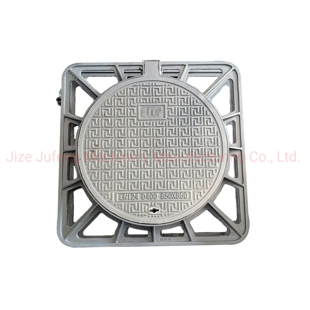 Cast Iron Manhole Cover Made in Jufeng Foundry manufacture by Horizontal Moulding Line En124