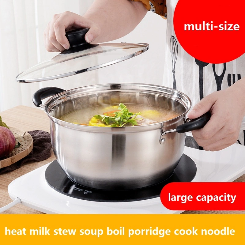 High Quality Multi-Size Satainless Steel Food Soup Pot