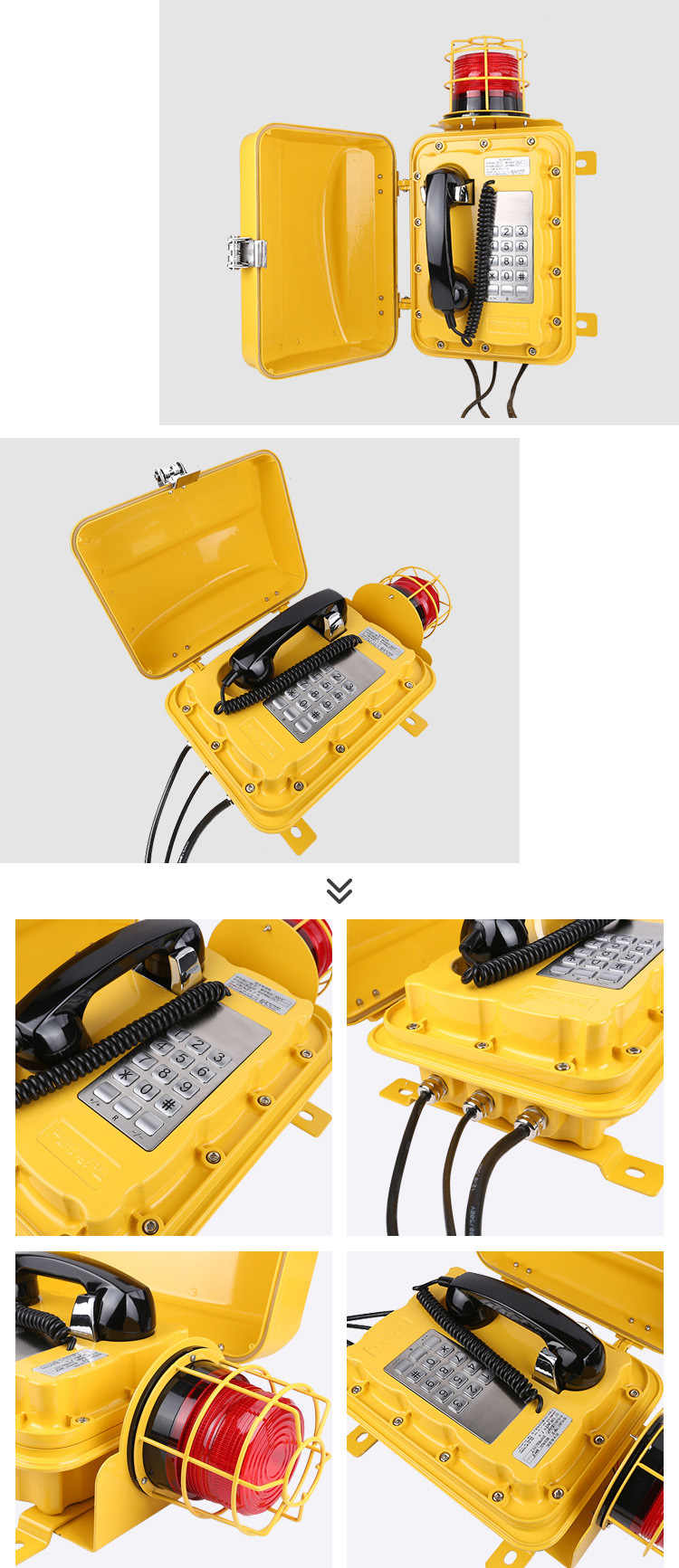 Telephone Industrial Industrial Telephone Corrosion-Free Telephone Heavy Duty Industrial Telephone