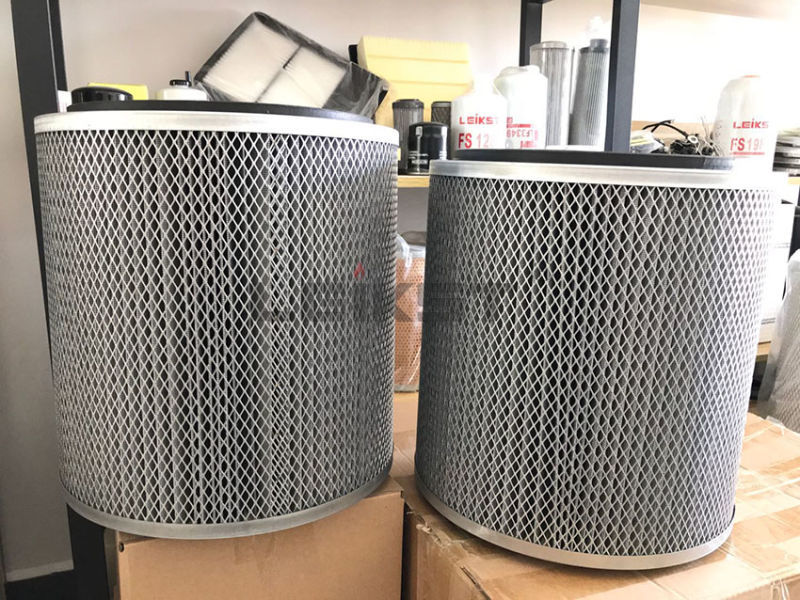 Diesel Exhaust Filter 14569658 Leikst Industrial Air Filter Cartridge for Dust Collector/Antistatic Cartridge Filter