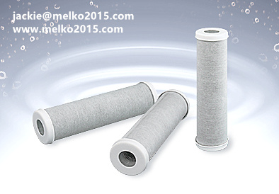 High Adsorption Value Carbon Block Cartridge Filter for Watertreatment and Air Purification