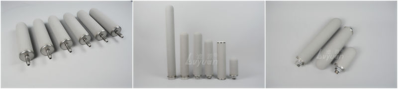 Titanium Water Filter/Titanium Rod Filter Cartridge/Sintered Filter Cartridge