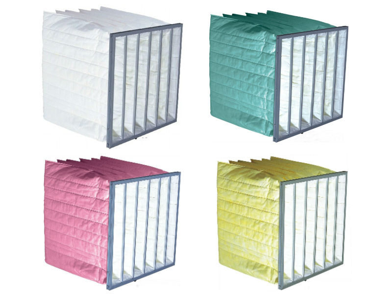 Ventilation Effect Bag Filter Synthetic Fiber Bag Filter F5 Air Filter