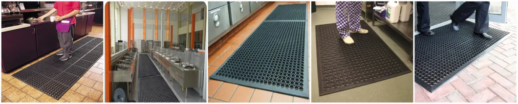 Anti-Bacteria Rubber Mat Hollow Rubber Mat Anti-Slip Rubber Mat