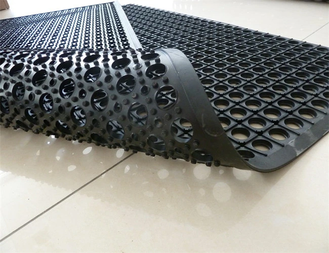 Work Safety Anti-Fatigue Rubber Mats /Drainage Rubber Door Mats (GM0404)