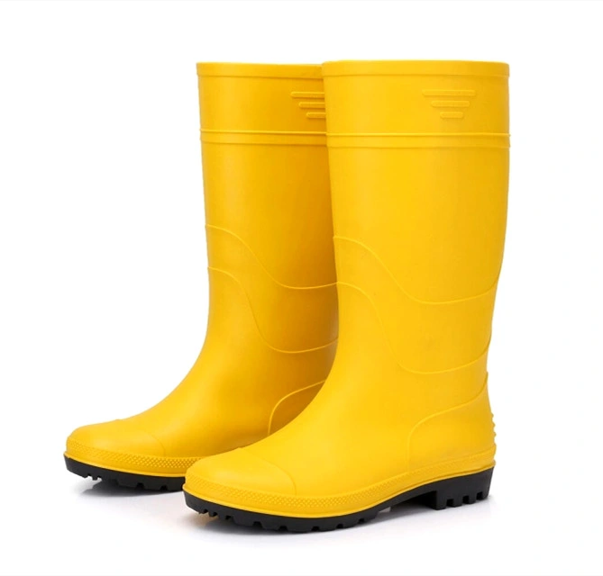 Rubber Rain Shoes PVC High Cut Waterproof Rain Boots