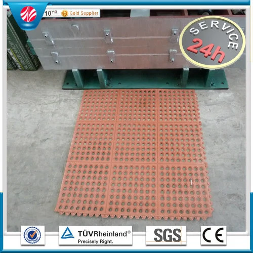 Interlocking Rubber Mat Non-Skid Rubber Mat Oil Resistance Hotel Rubber Mat