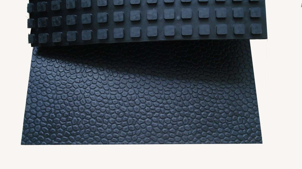 High Quality Horse Rubber Stable Mat Black Rubber Mat for Horse Drainage Rubber Matting Animal Rubber Mat Animal Rubber Mat