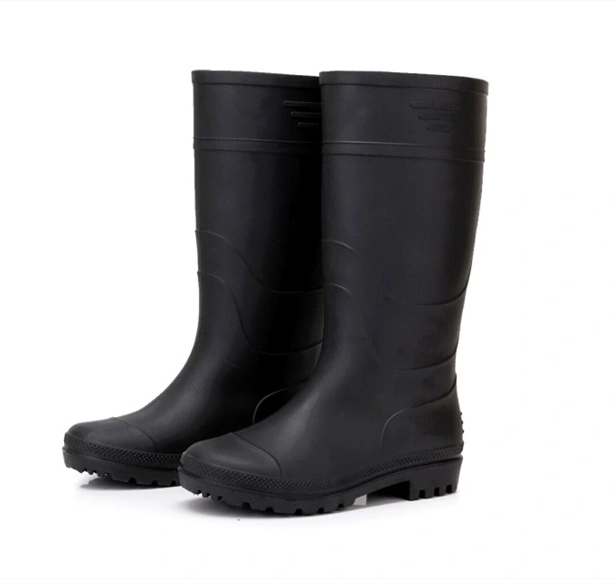 Rubber Rain Shoes PVC High Cut Waterproof Rain Boots