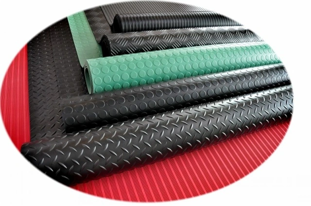 Rubber Mat (Checker+Diamond Treal+Stud+Wide Ribbed+Fine Ribbed Rubber Mat)