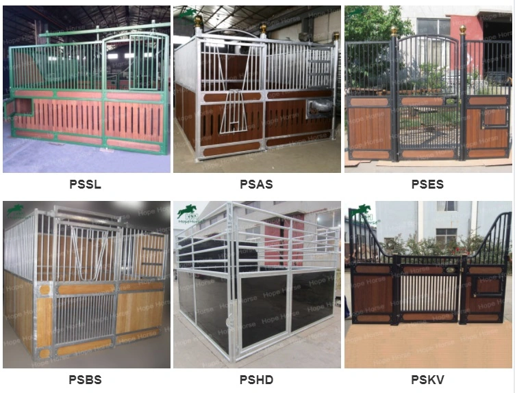 Permanent Galvanized Steel Horse Stables for Horse Yards Panel