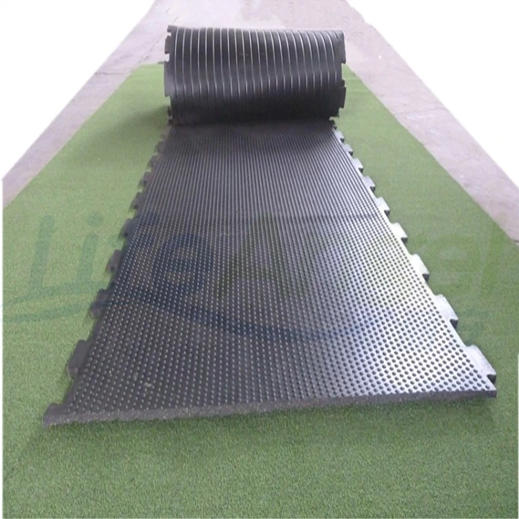 Interlocking Animal Cow Rubber Floor Mat/ Horse Stable Rubber Mat