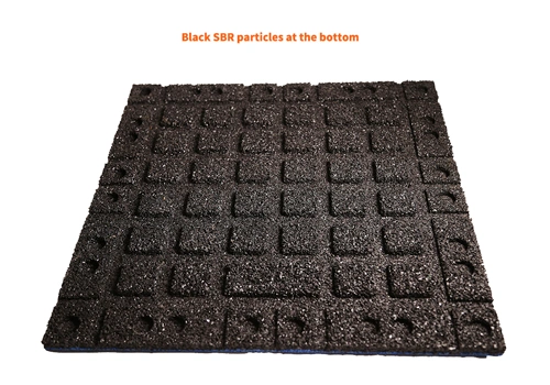 SBR Mat Playground Interlocking Floor Mats Flooring Rubber Tile for Park