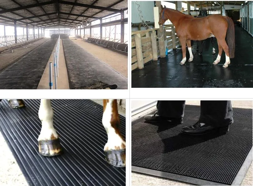 Professional Rubber Stable Mat, Horse Stall Mats, Horse Cow Rubber Mat