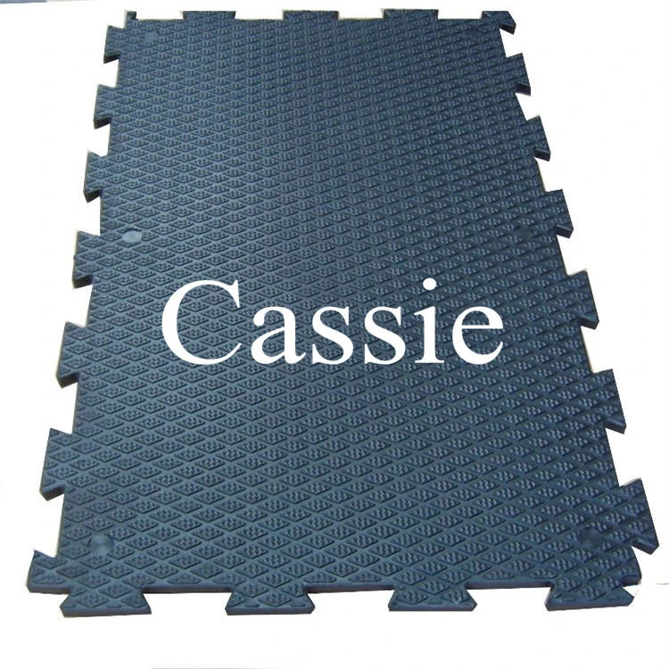 Cow Horse Barn Stall Mats/Animal Farm Equipment Rubber Trailer Mats