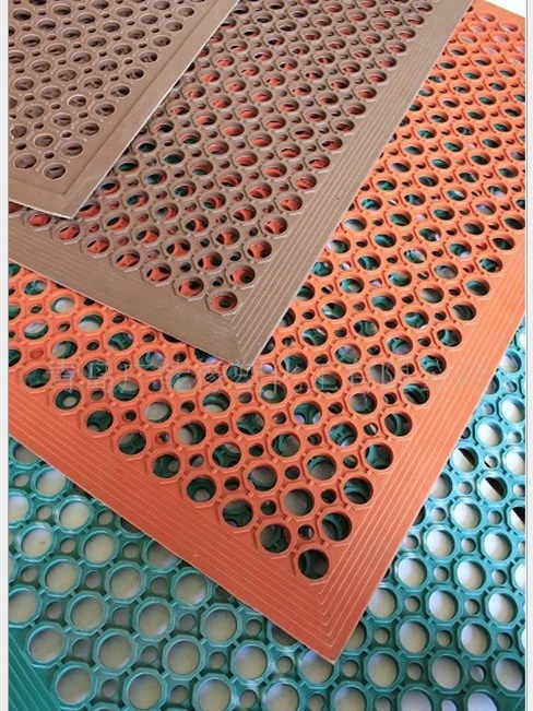 Kitchen Floor Mats, Drainage Rubber Mats, Anti-Slip Door Mats