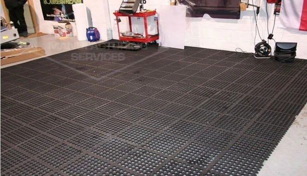 Interlocking Rubber Mat/Colorful Rubber Mat/Drainage Rubber Mat