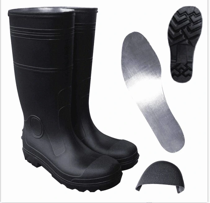 Rubber Rain Shoes PVC High Cut Waterproof Rain Boots