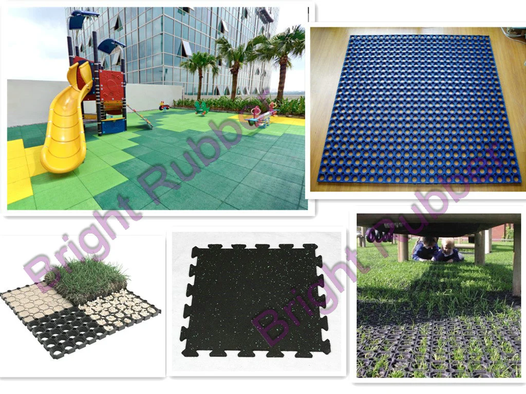 Anti Slip Cow Rubber Material Floor Mat Rubber Mat Roll for Horse Stable