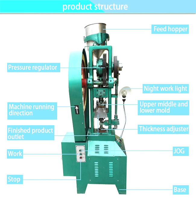 Flower Basket Tablet Press Machine Cheap Pill Tablet Making Machine
