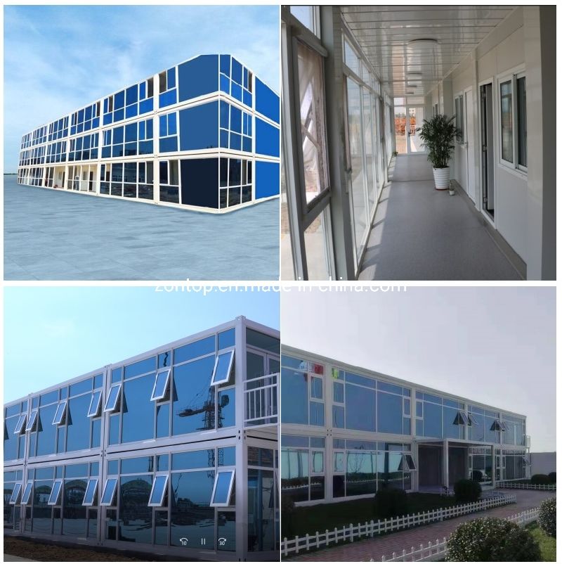 Luxury Prefabricated 20FT Flat Pack MGO Board Prefabricated House Home