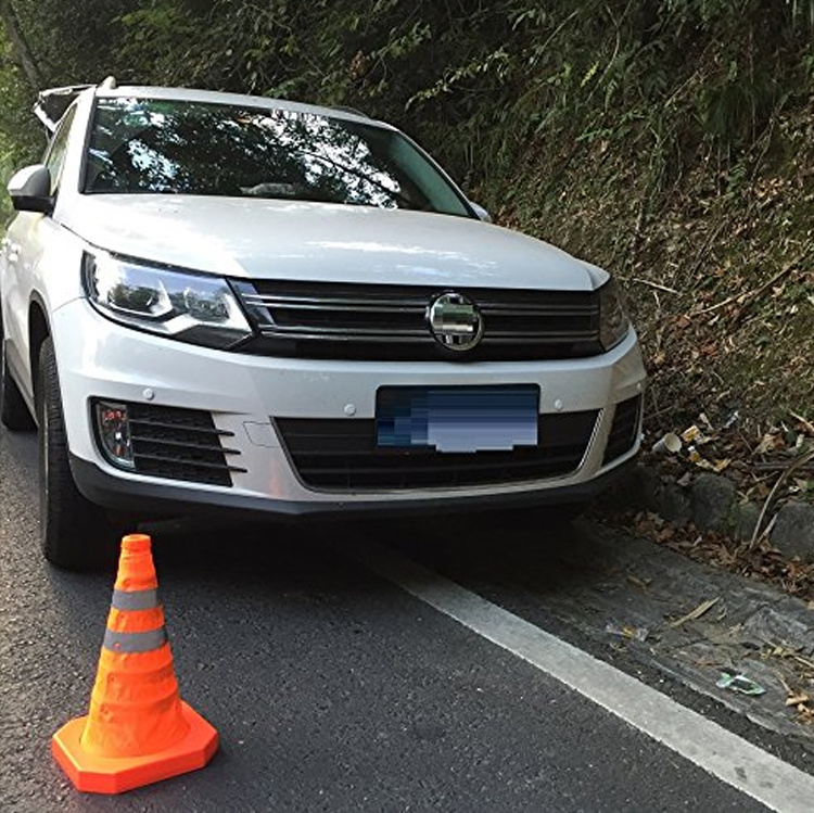 Multi Purpose Collapsible Traffic Cones with Reflective Tape Road Safety Emergency