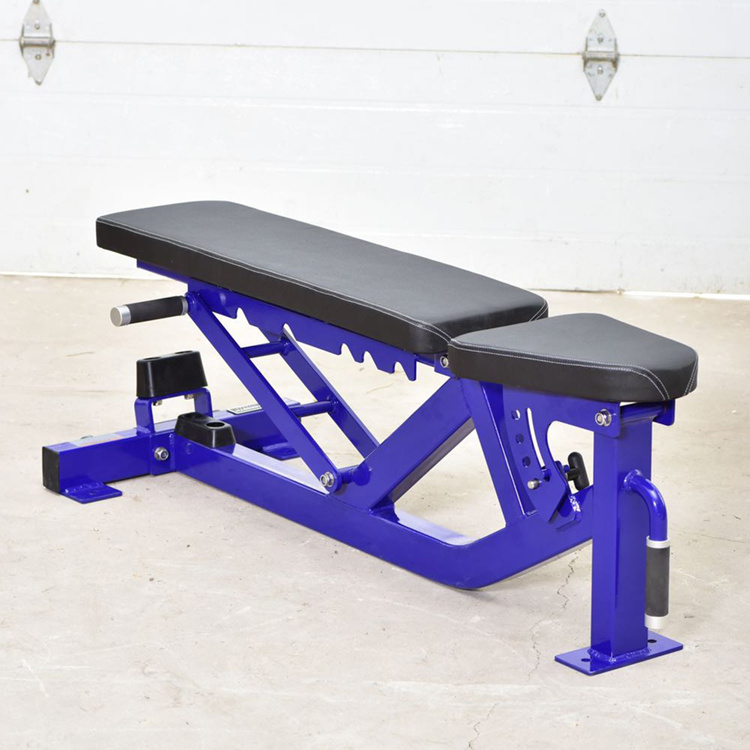 Adjustable Weight Bench Blue Fitness Equipment Weight Bench