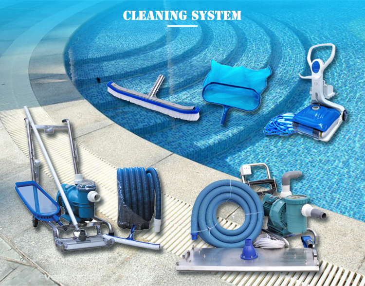 All Accessories Whole Set Concrete Swimming Pool Equipment