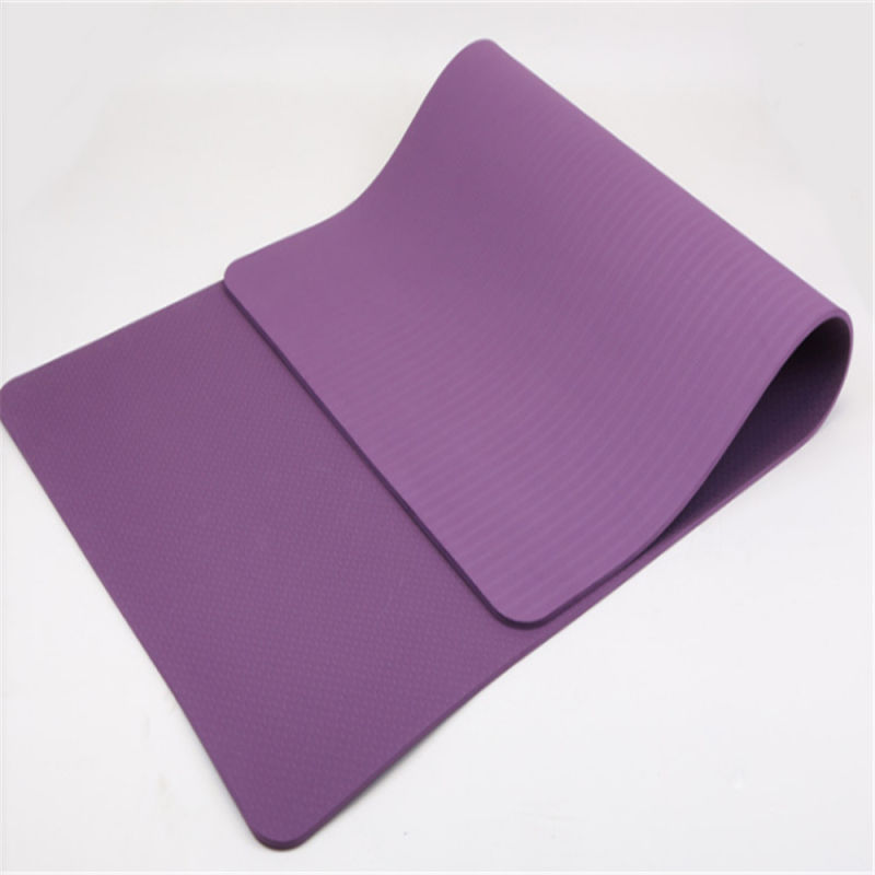 Natural Rubber Eco Friendly 15mm Thick Mat Custom Printed Yoga Mat TPE Exercises