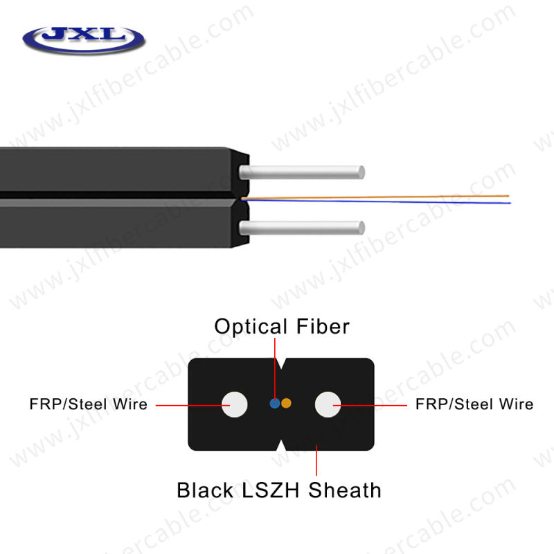 Whole Sale Single Mode Stranded Loose Tube Armored Optic Fiber Cable GYTY53