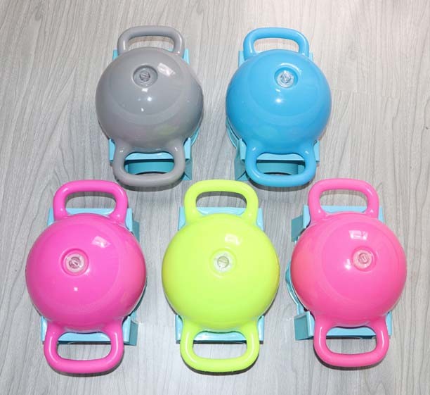 Double-Ear Handle Adjustable Water-Injection Yoga Fitness Kettlebell Dumbbell